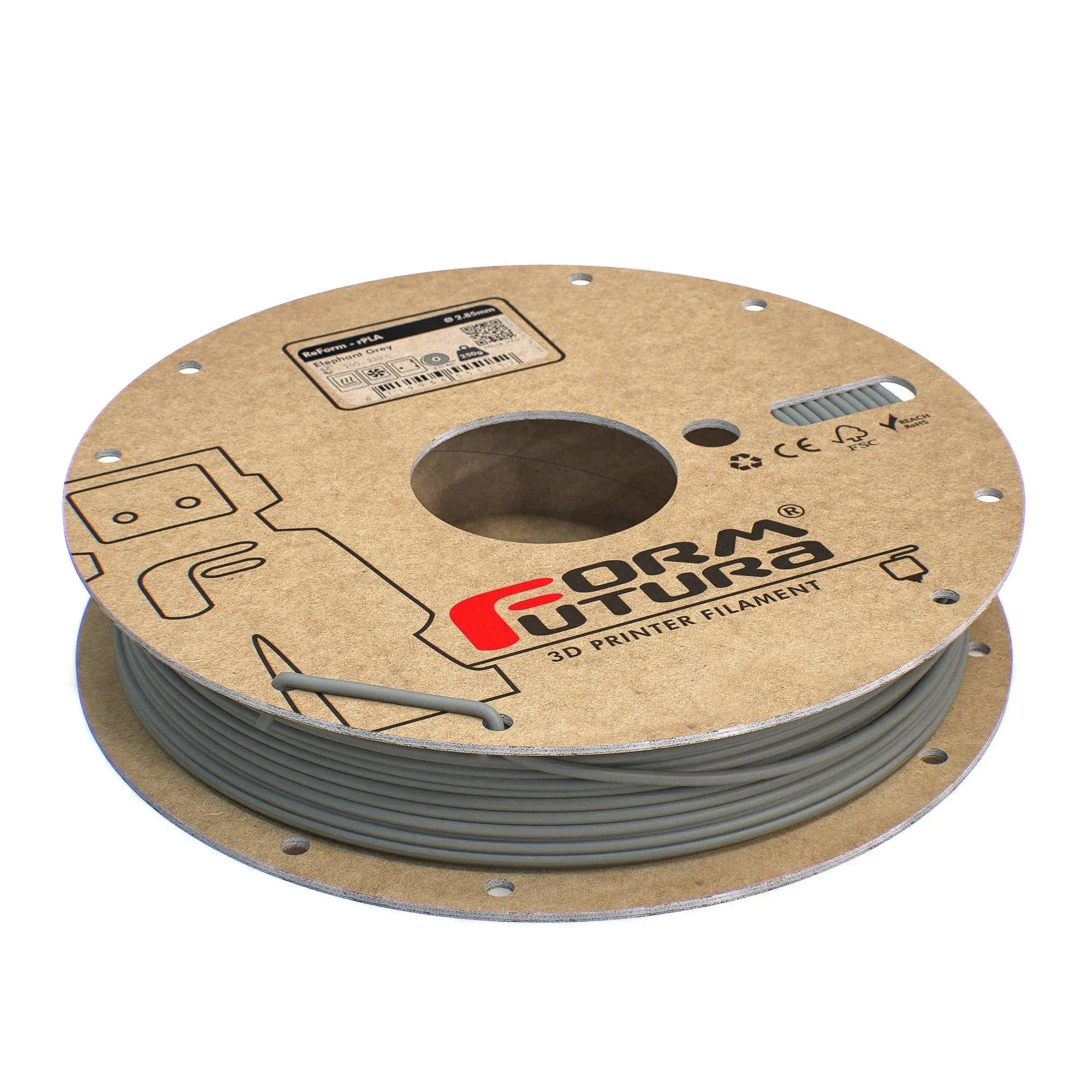 PLA Filament FormFortura ReForm - rPLA available in 8 colors - 3D Printer Filament FORMFUTURA