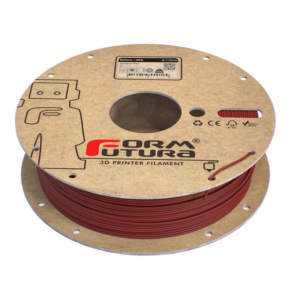 PLA Filament FormFortura ReForm - rPLA available in 8 colors - 3D Printer Filament FORMFUTURA