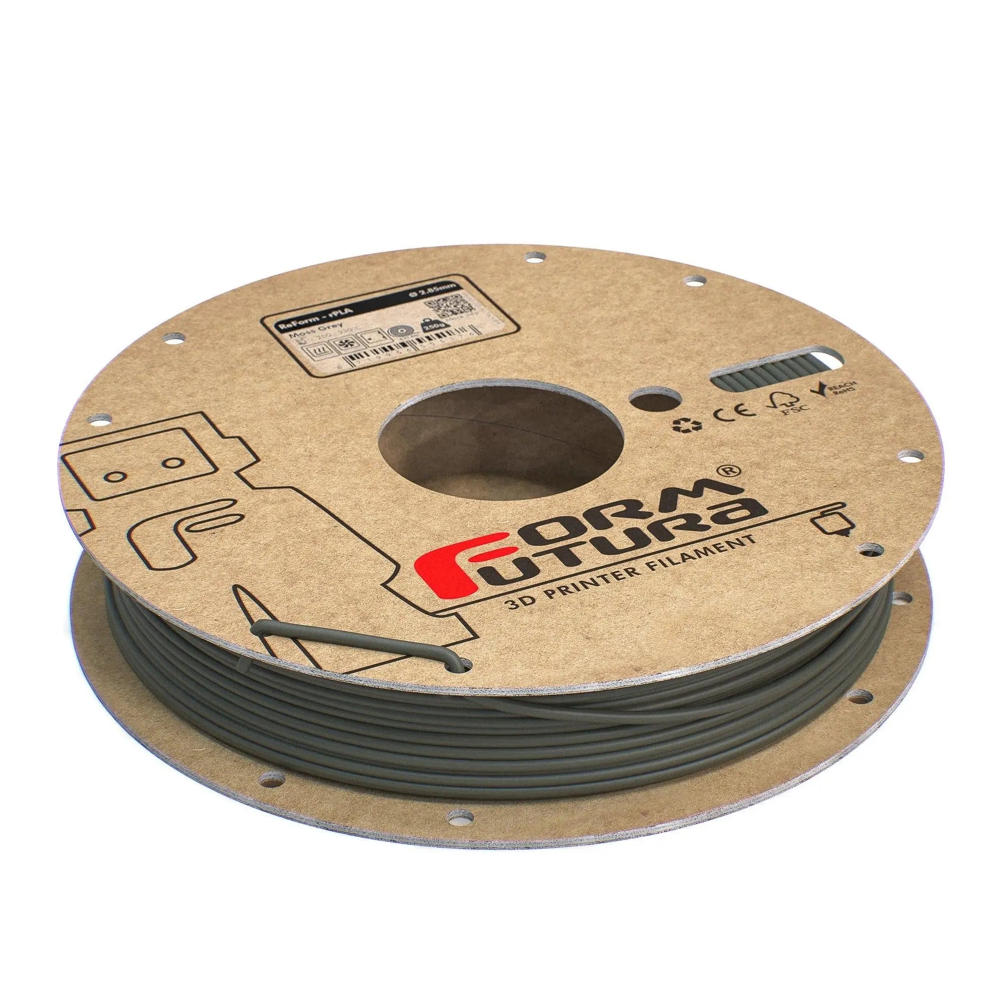 PLA Filament FormFortura ReForm - rPLA available in 8 colors - 3D Printer Filament FORMFUTURA