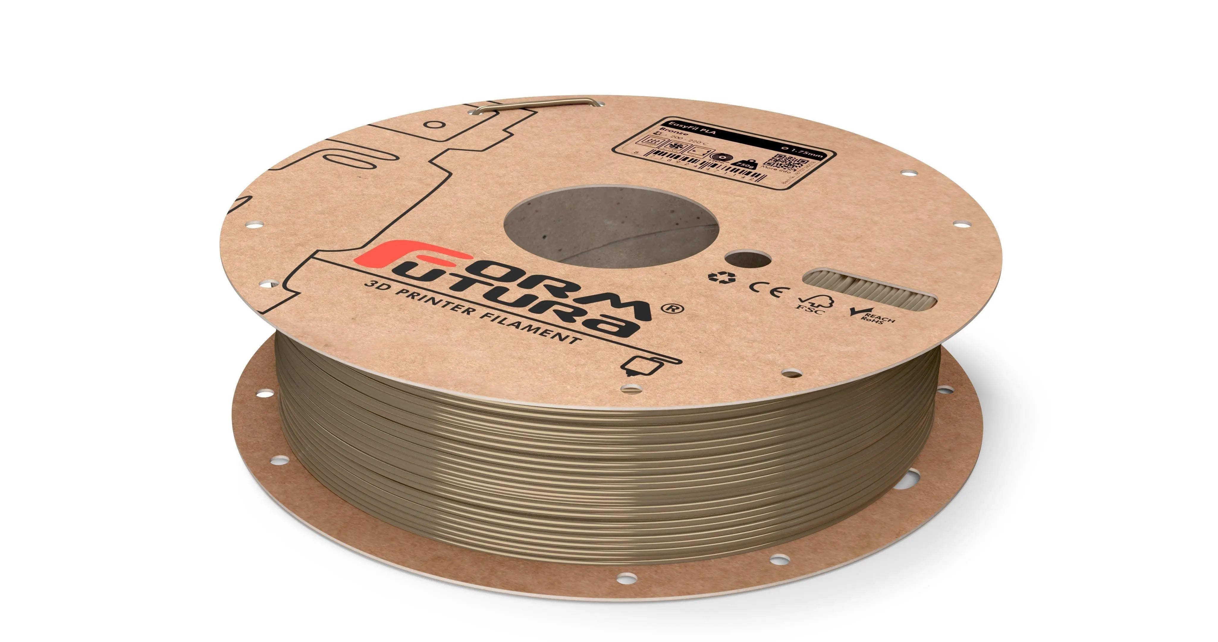 PLA Filament FormFortura EasyFil available in 19 colors - 3D Printer Filament in 50gram, 750gram, 2.3kg Spools Size Deals499