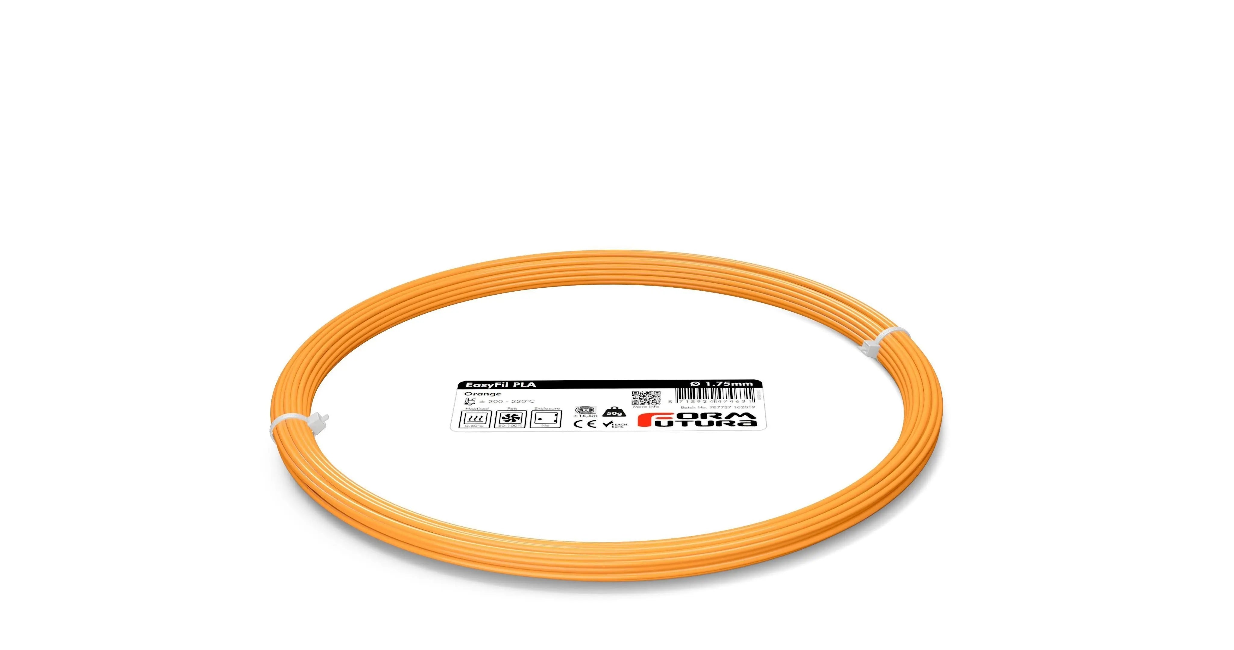 PLA Filament FormFortura EasyFil available in 19 colors - 3D Printer Filament in 50gram, 750gram, 2.3kg Spools Size Deals499