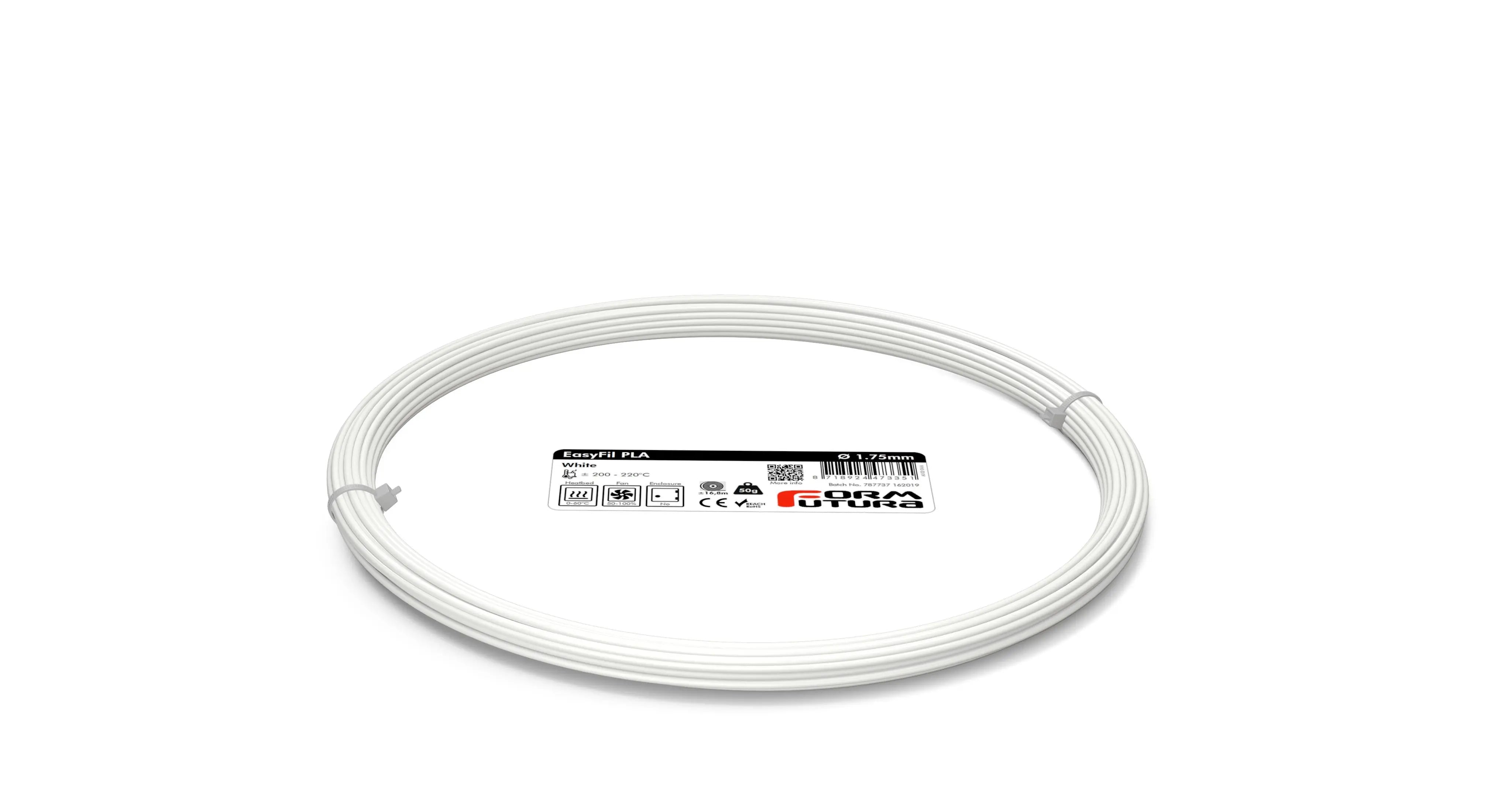 PLA Filament FormFortura EasyFil available in 19 colors - 3D Printer Filament in 50gram, 750gram, 2.3kg Spools Size Deals499