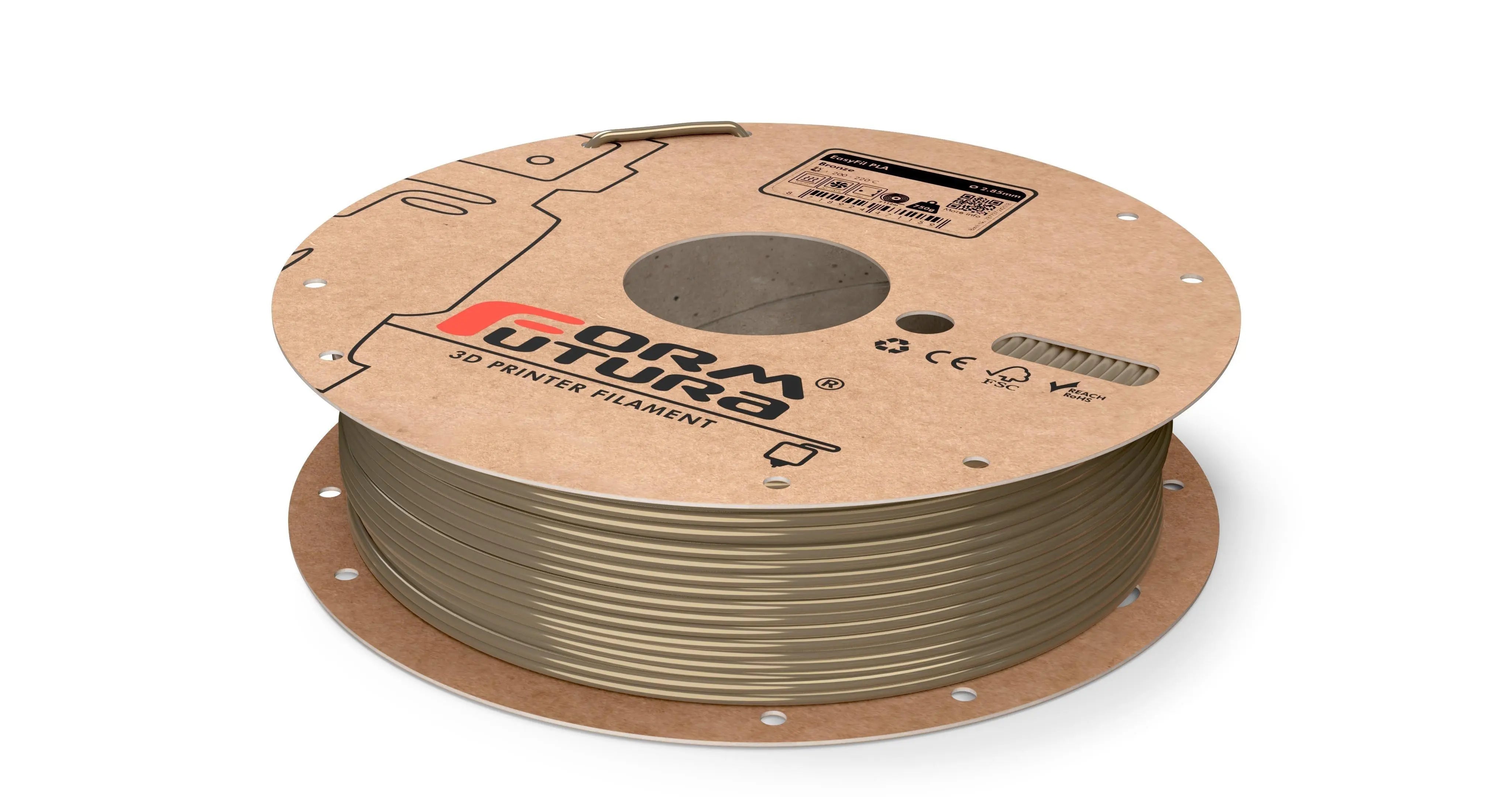 PLA Filament FormFortura EasyFil available in 19 colors - 3D Printer Filament in 50gram, 750gram, 2.3kg Spools Size Deals499
