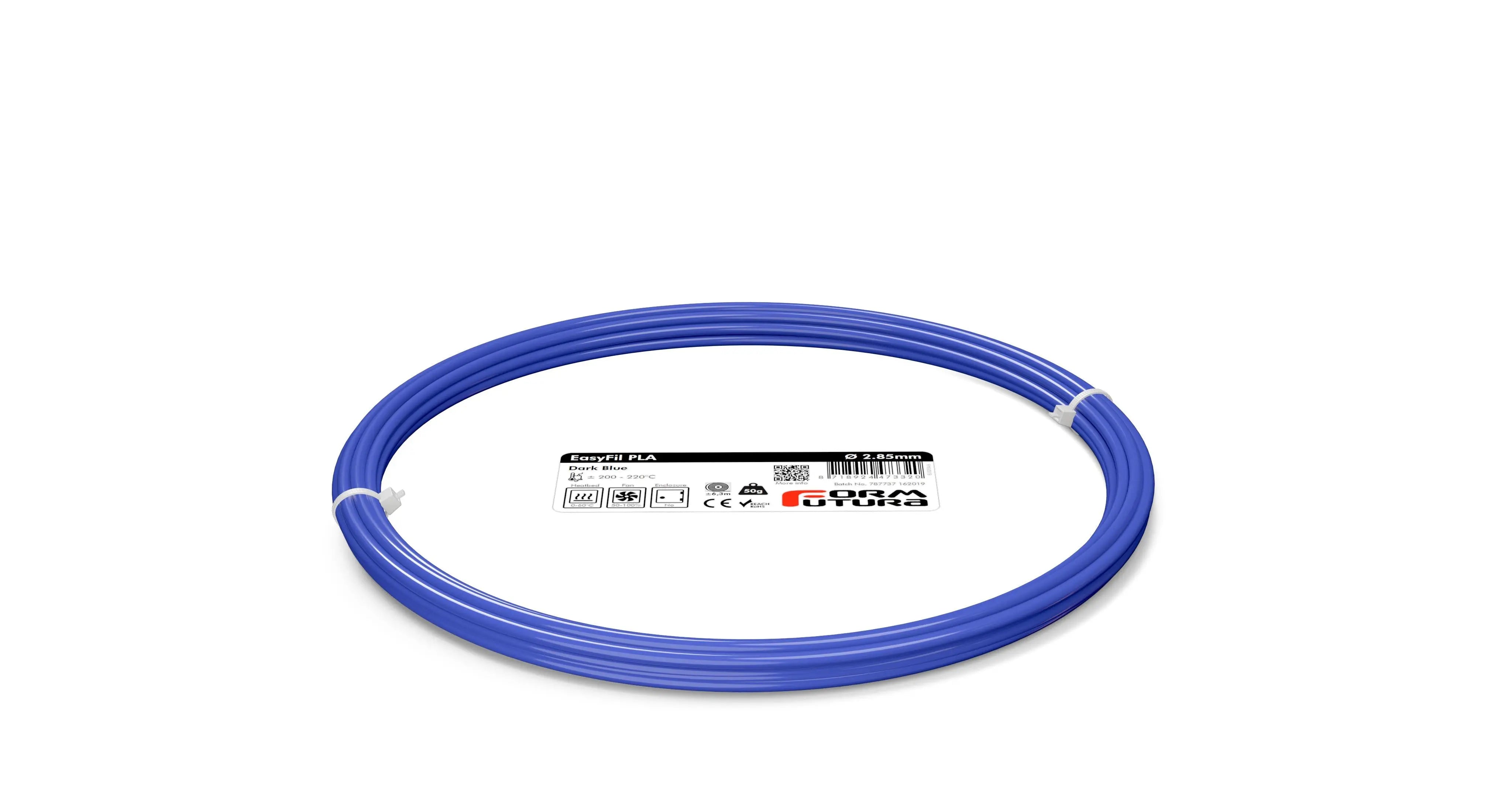 PLA Filament FormFortura EasyFil available in 19 colors - 3D Printer Filament in 50gram, 750gram, 2.3kg Spools Size Deals499
