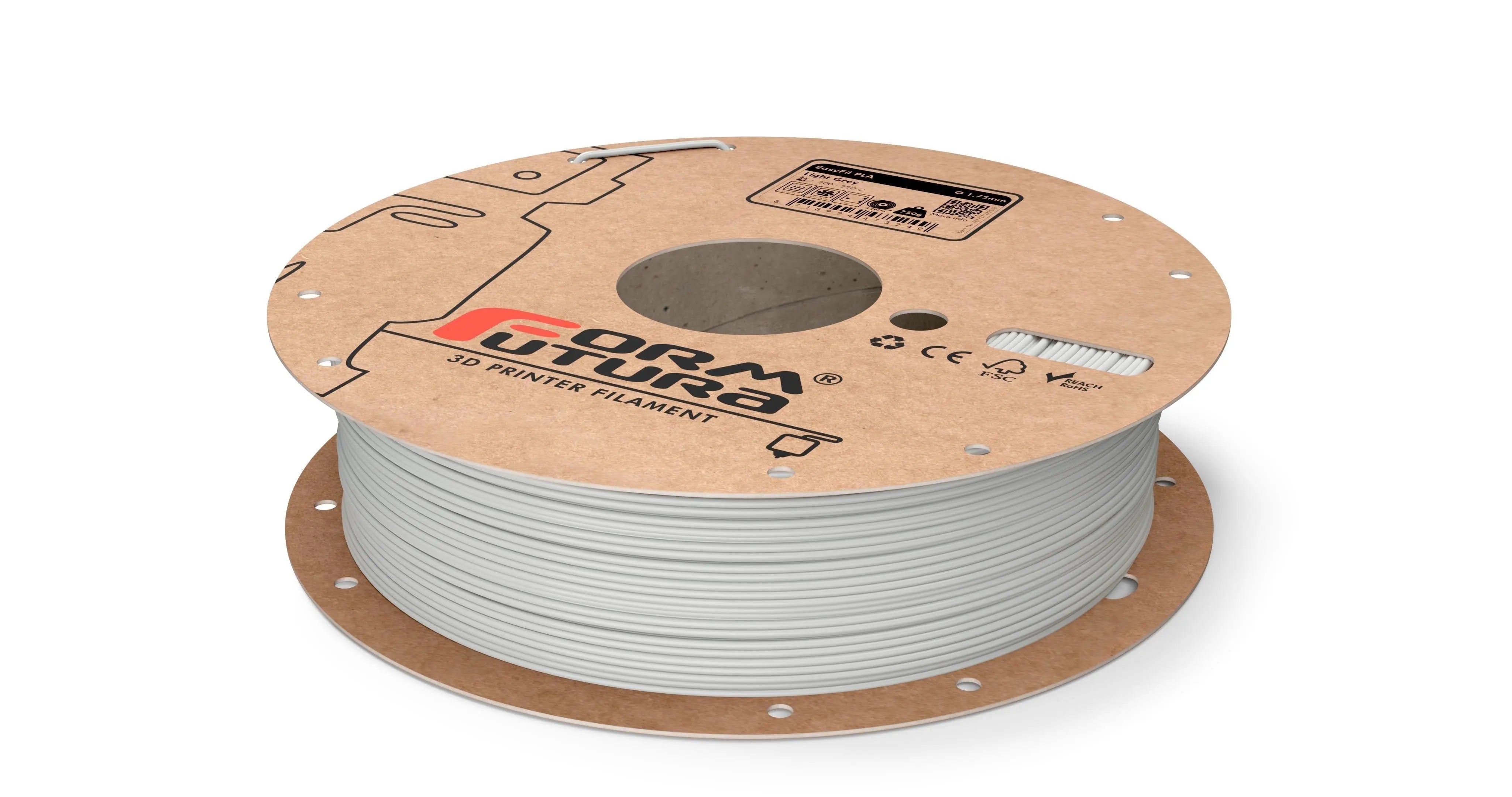 PLA Filament FormFortura EasyFil available in 19 colors - 3D Printer Filament in 50gram, 750gram, 2.3kg Spools Size Deals499