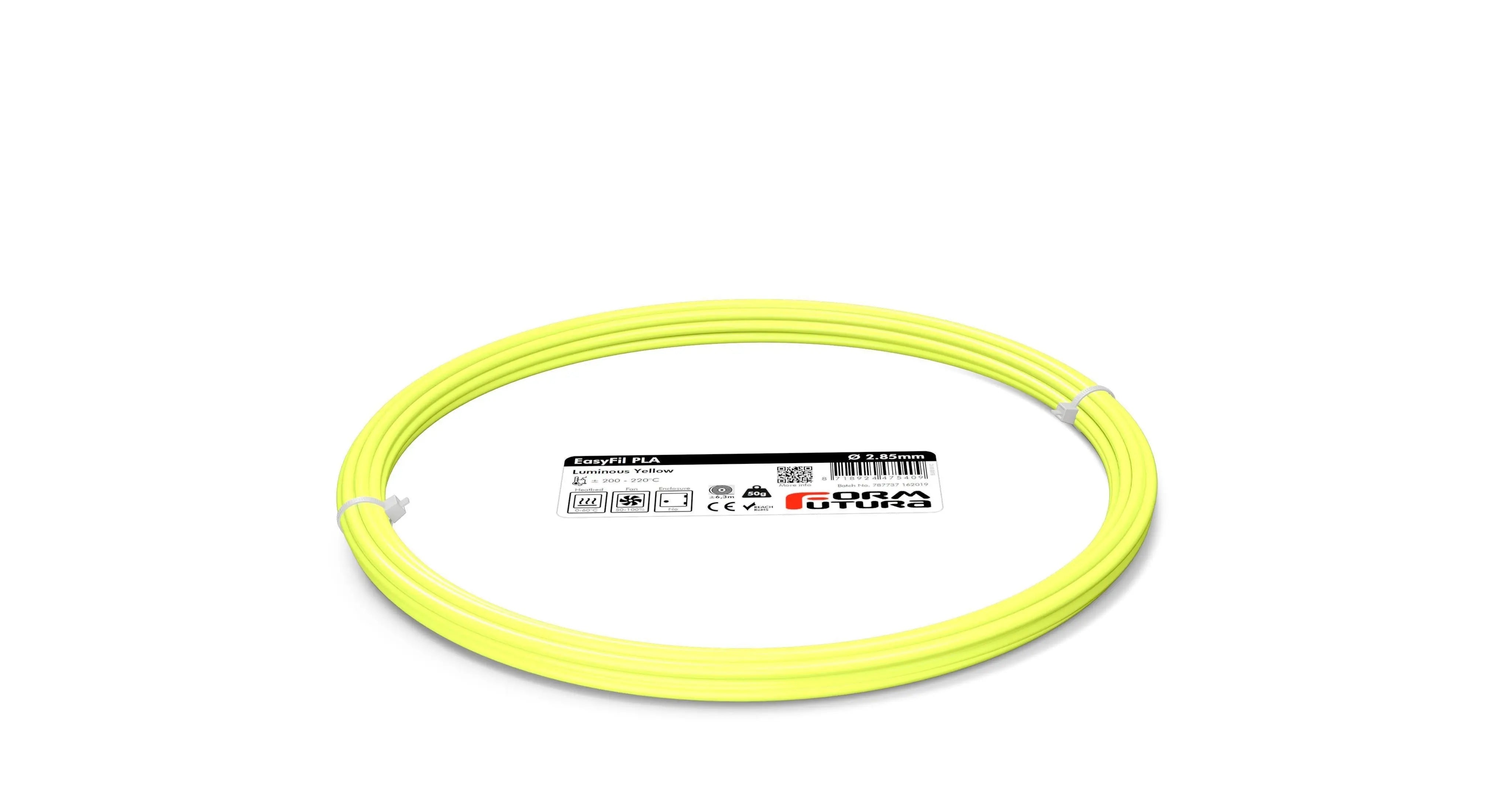 PLA Filament FormFortura EasyFil available in 19 colors - 3D Printer Filament in 50gram, 750gram, 2.3kg Spools Size Deals499