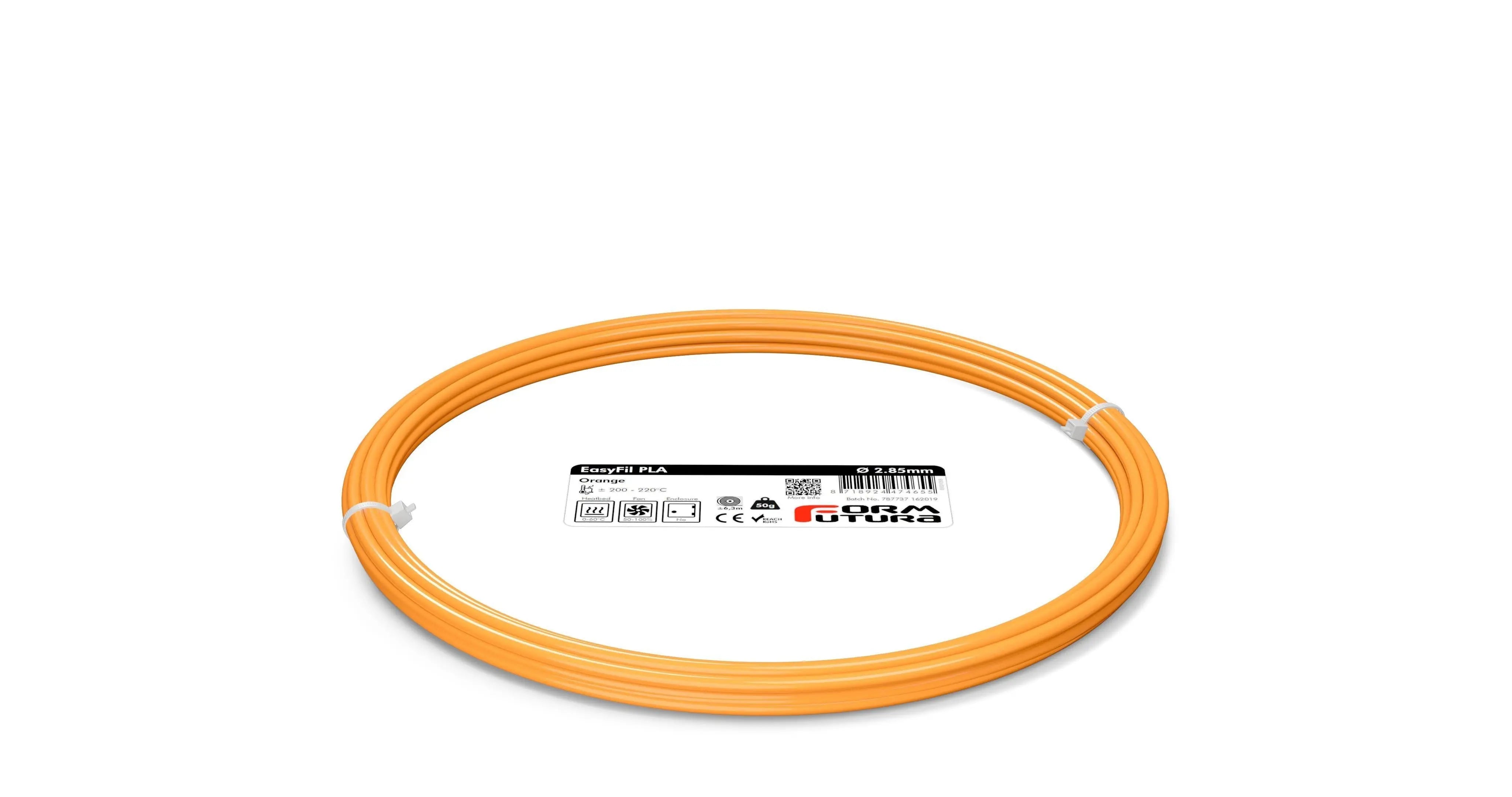 PLA Filament FormFortura EasyFil available in 19 colors - 3D Printer Filament in 50gram, 750gram, 2.3kg Spools Size Deals499
