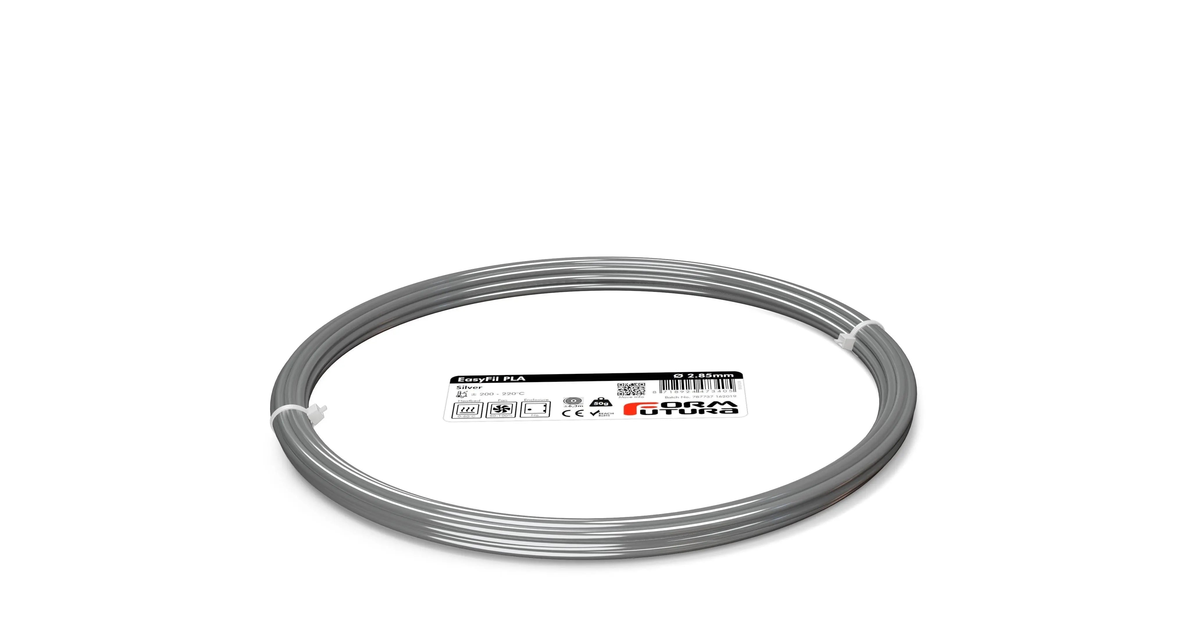 PLA Filament FormFortura EasyFil available in 19 colors - 3D Printer Filament in 50gram, 750gram, 2.3kg Spools Size Deals499