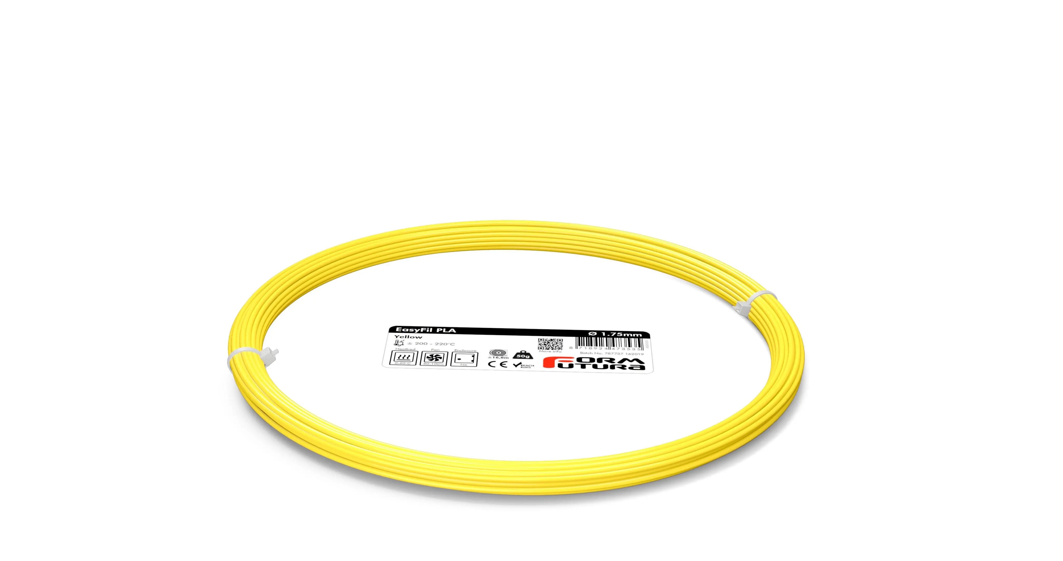 PLA Filament FormFortura EasyFil available in 19 colors - 3D Printer Filament in 50gram, 750gram, 2.3kg Spools Size Deals499