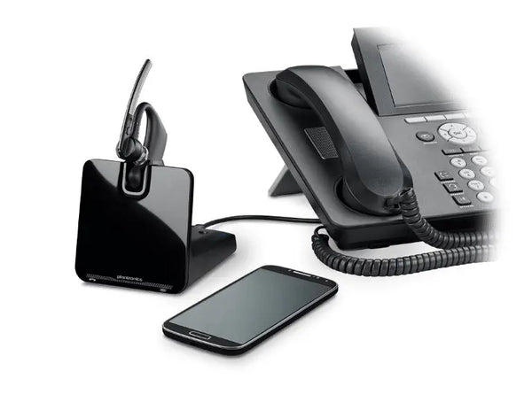 PLANTRONICS VOYAGER LEGEND UC CS B335 OVER-THE-EAR BLUETOO TH HEADSET SYSTEM(DKPNE/MOB) PLANTRONICS