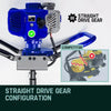 POWERBLADE Post Hole Digger 62CC Posthole Earth Auger Fence Borer Petrol Drill Deals499