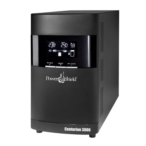 POWERSHIELD Centurion 3000VA True On-Line Tower UPS requires 15amp POWERSHIELD