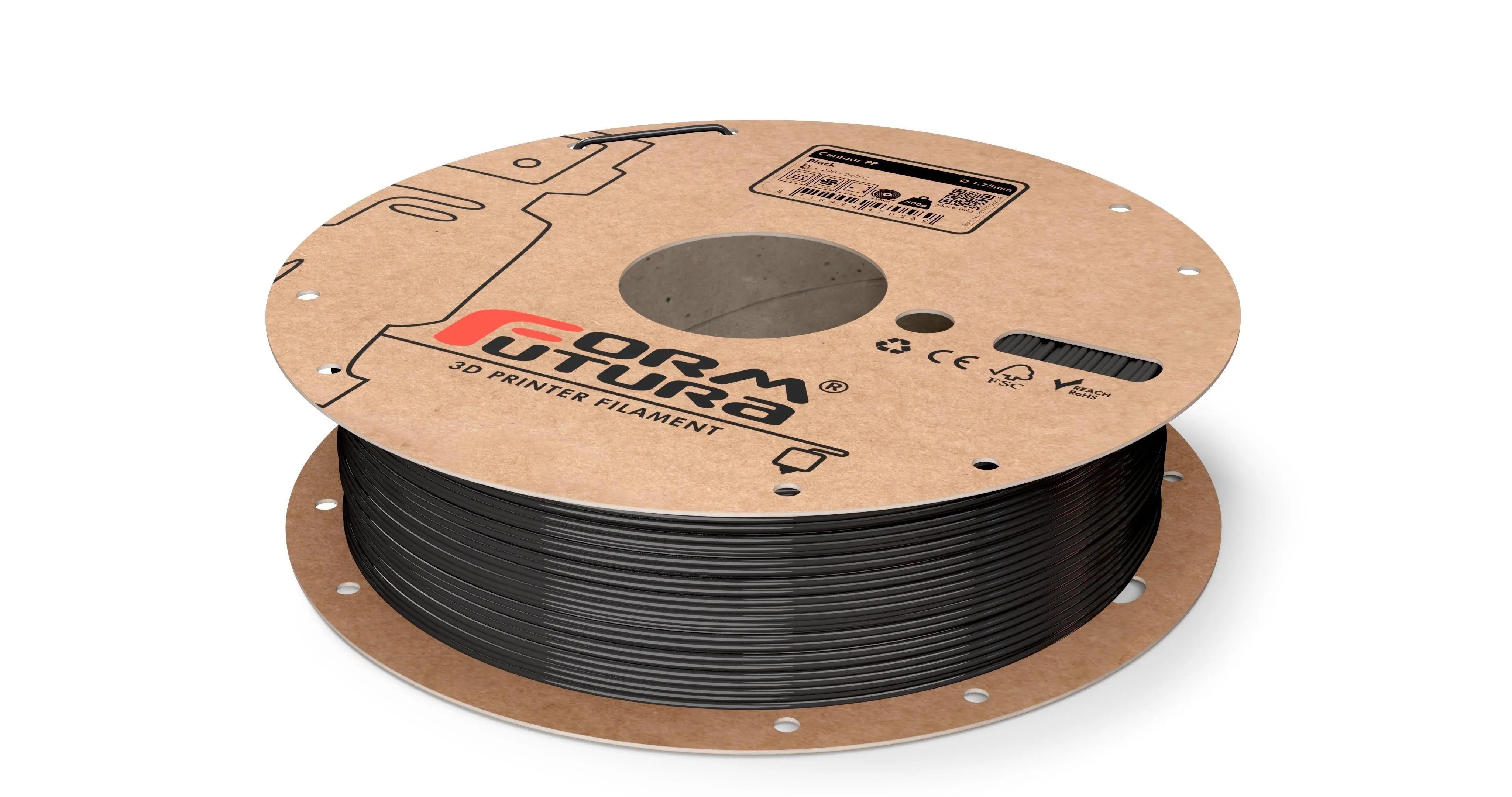 PP Filament FormFortura Centaur available in Black, Natural, and White - 3D Printer Filament Deals499