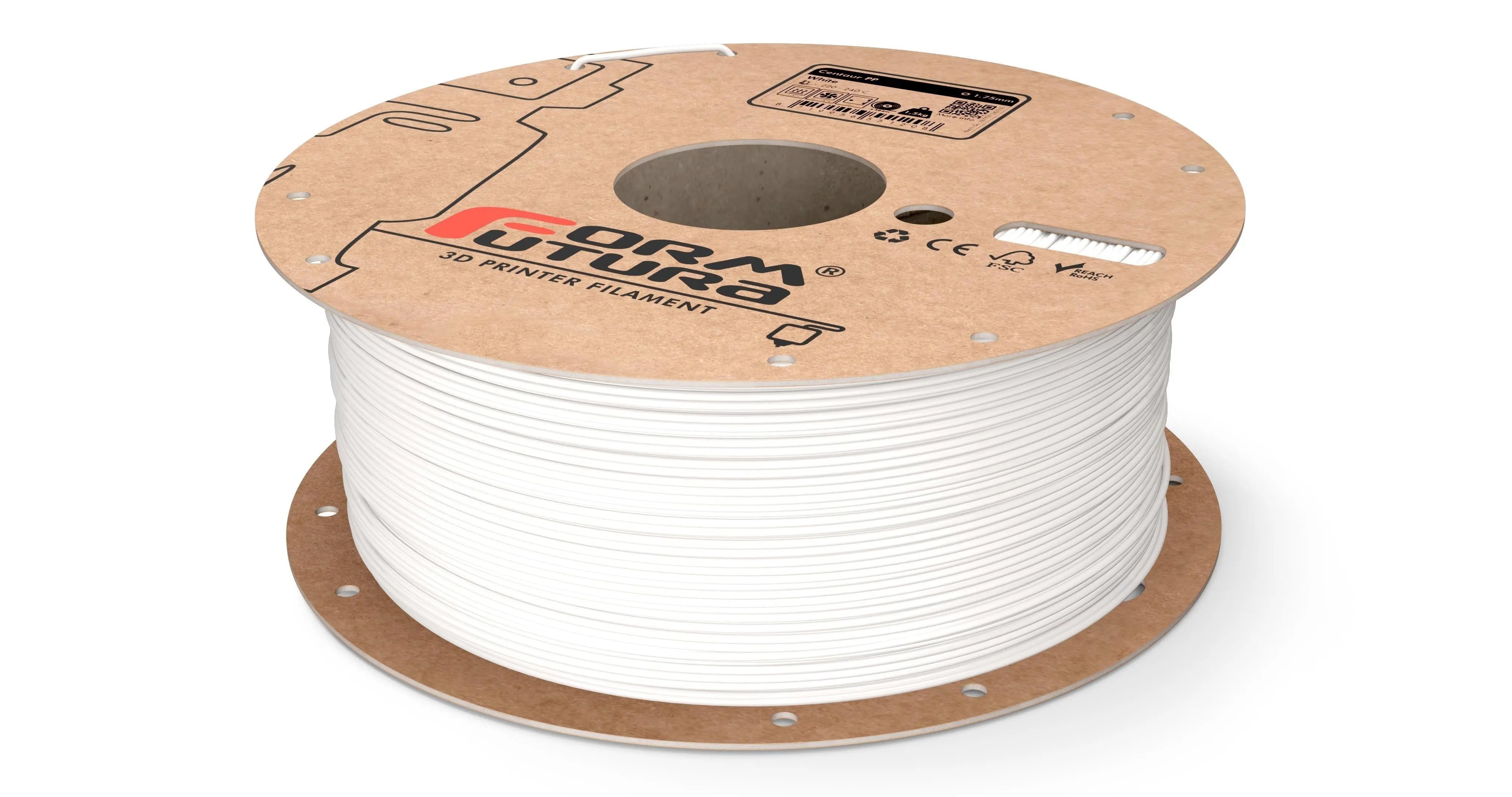 PP Filament FormFortura Centaur available in Black, Natural, and White - 3D Printer Filament Deals499