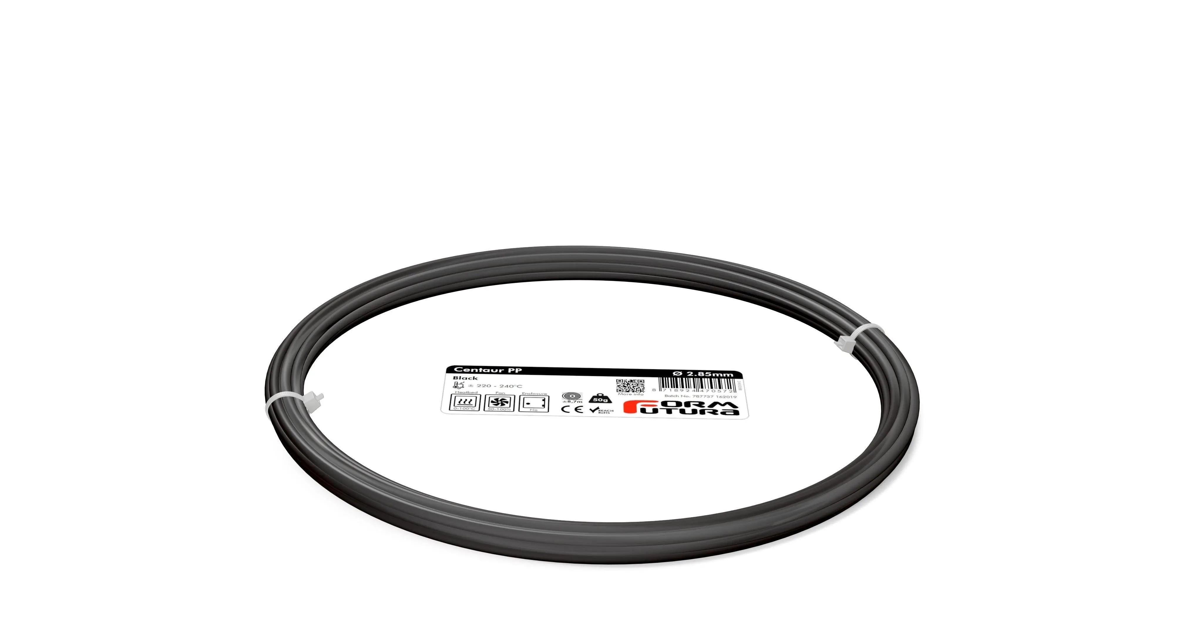 PP Filament FormFortura Centaur available in Black, Natural, and White - 3D Printer Filament Deals499