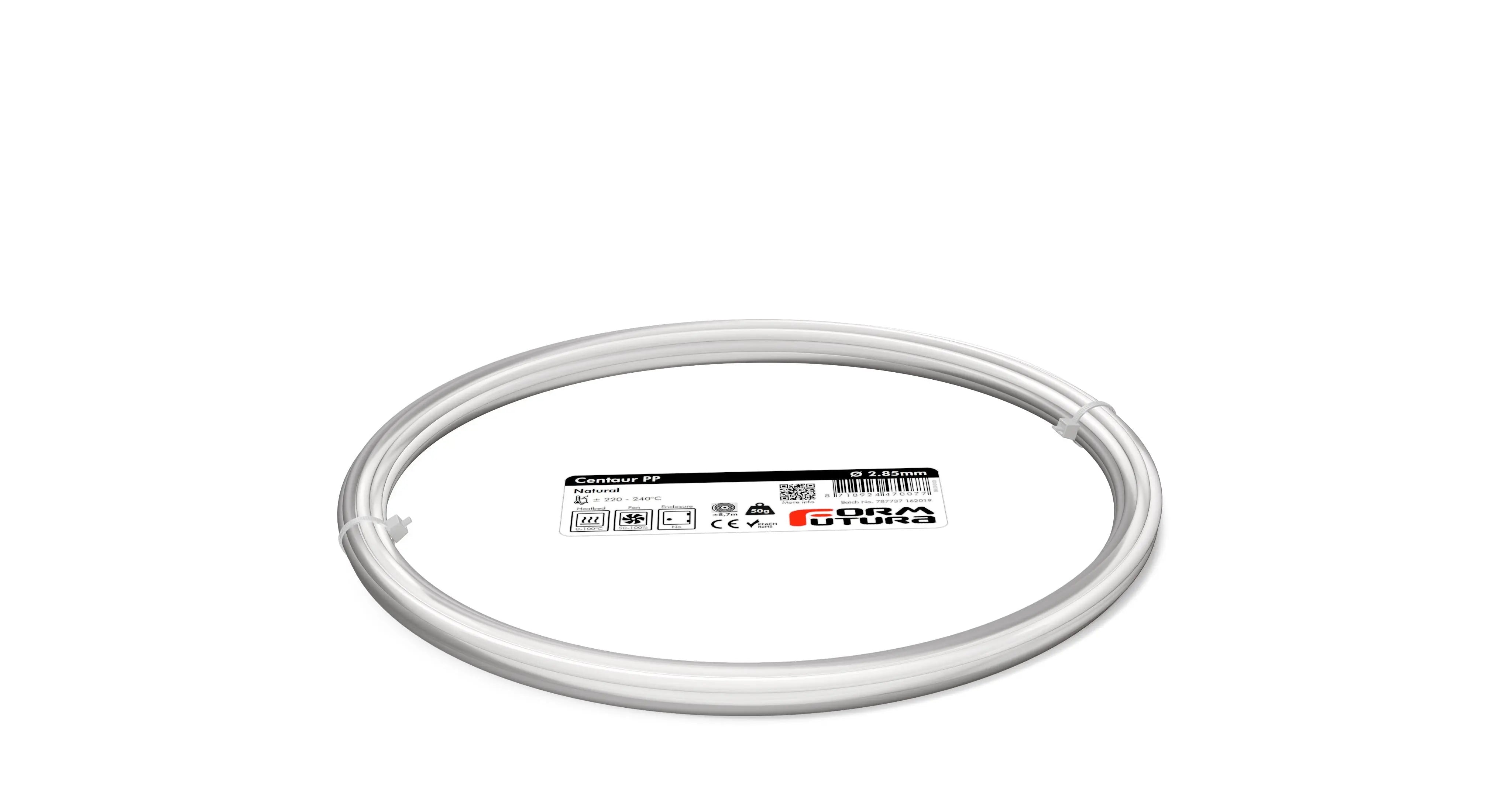 PP Filament FormFortura Centaur available in Black, Natural, and White - 3D Printer Filament Deals499