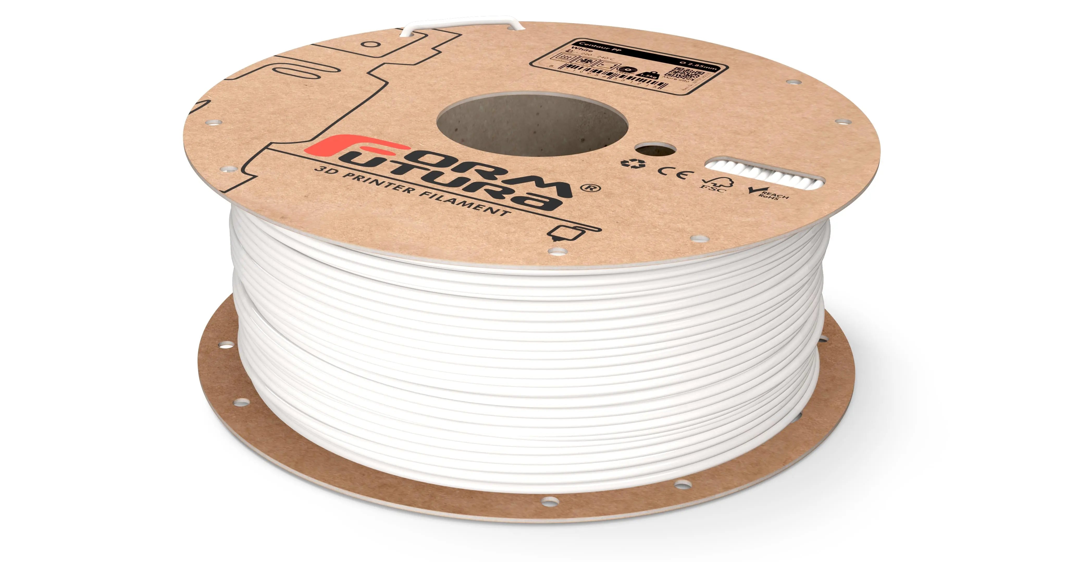 PP Filament FormFortura Centaur available in Black, Natural, and White - 3D Printer Filament Deals499