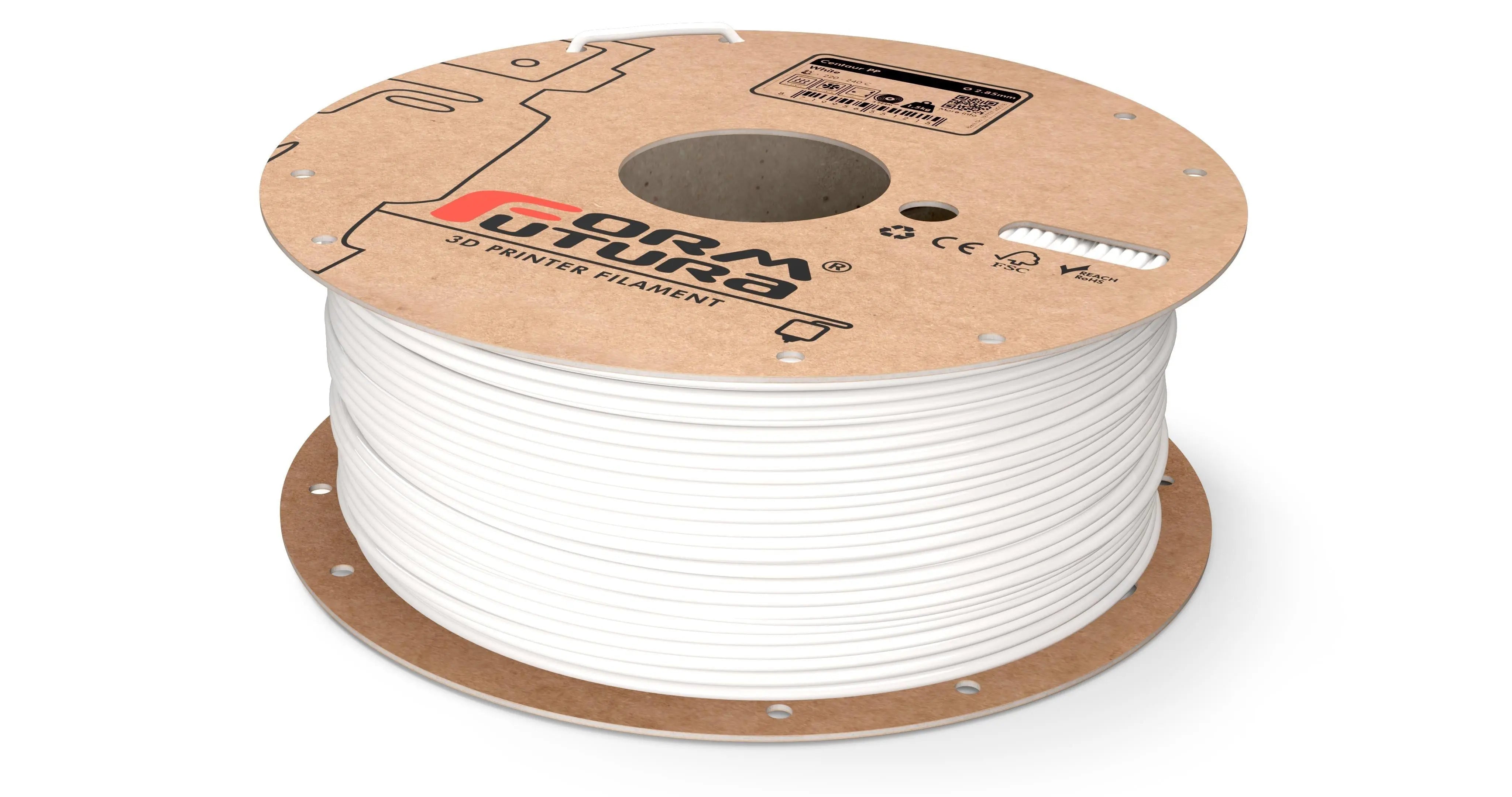 PP Filament FormFortura Centaur available in Black, Natural, and White - 3D Printer Filament Deals499