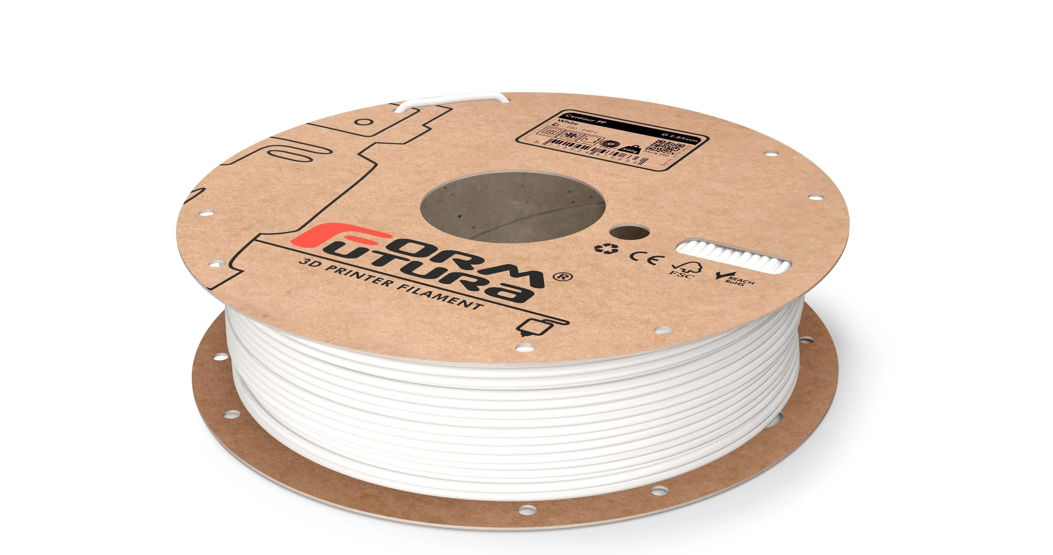 PP Filament FormFortura Centaur available in Black, Natural, and White - 3D Printer Filament Deals499