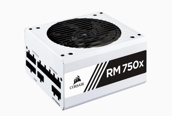 CORSAIR 750W RMX White 80+ Gold Fully Modular 135mm FAN ATX PSU 10 Years Warranty CORSAIR