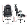 PU Leather Executive Office Desk Chair - Black Deals499