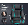 PU Leather Executive Office Desk Chair - Black Deals499