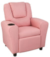 PU Leather Kids Recliner with Drink Holder Deals499