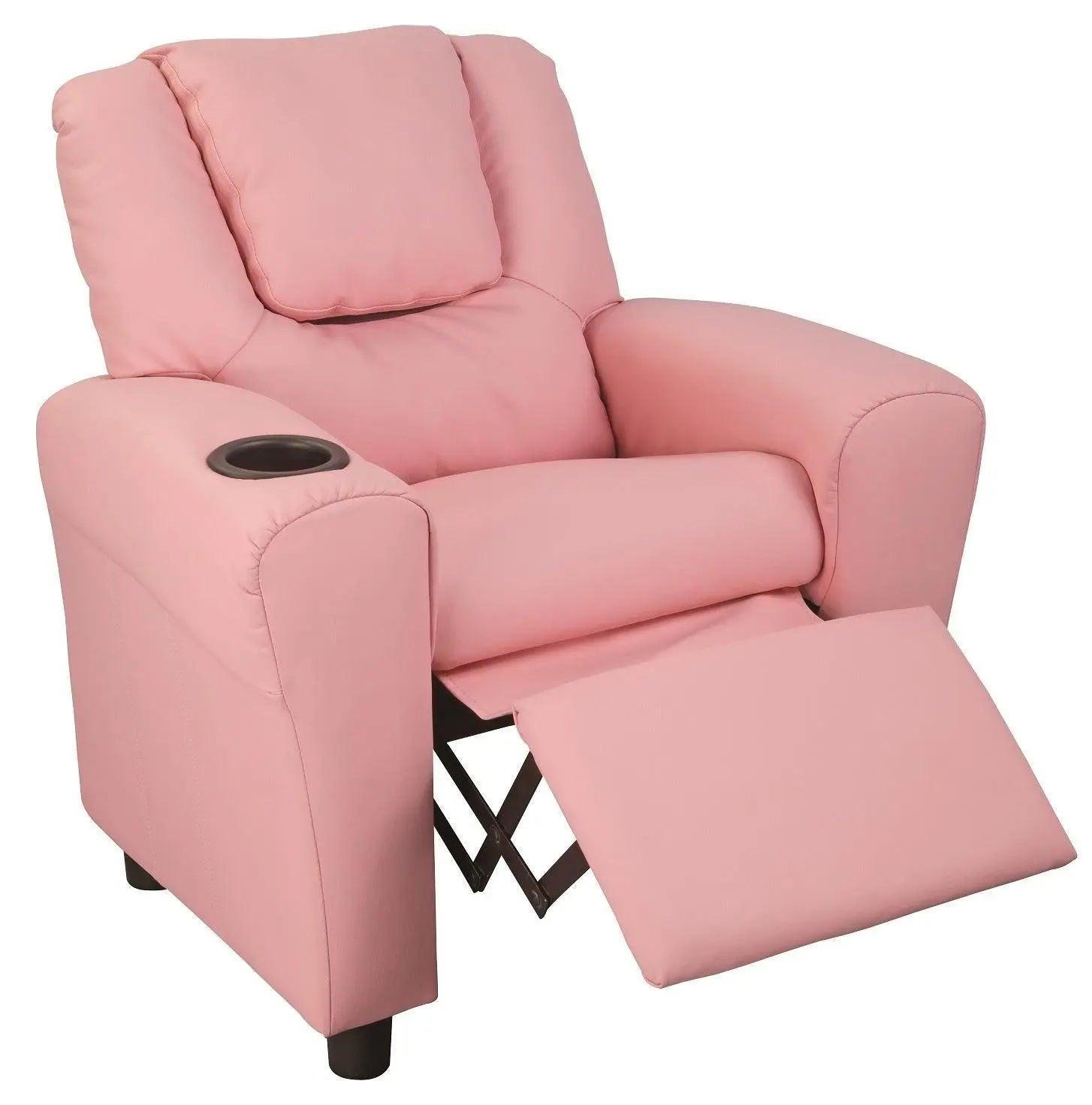 PU Leather Kids Recliner with Drink Holder Deals499