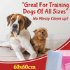 PaWz 100pcs 60x60cm Puppy Pet Dog Indoor Cat Toilet Training Pads Absorbent Pink Deals499