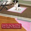 PaWz 100pcs 60x60cm Puppy Pet Dog Indoor Cat Toilet Training Pads Absorbent Pink Deals499