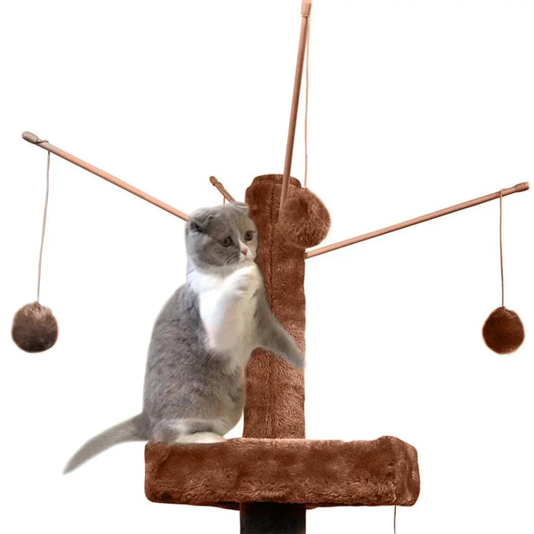 PaWz 2.1M Cat Scratching Post Tree Gym House Condo Furniture Scratcher Tower Deals499