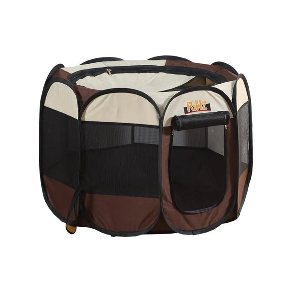 PaWz Dog Playpen Pet Play Pens Foldable Panel Tent Cage Portable Puppy Crate 30" Deals499