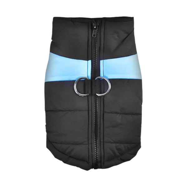 PaWz Dog Winter Jacket Padded Waterproof Pet Clothes Windbreaker Coat M Blue Deals499