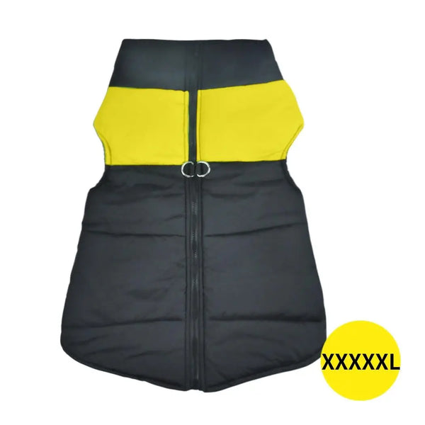 PaWz PaWz Dog Winter Jacket Padded Pet Clothes Windbreaker Vest Coat 5XL Yellow Deals499