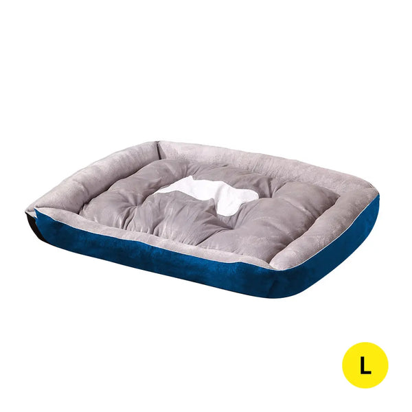 PaWz Pet Bed Dog Beds Bedding Mattress Mat Cushion Soft Pad Pads Mats L Navy Deals499