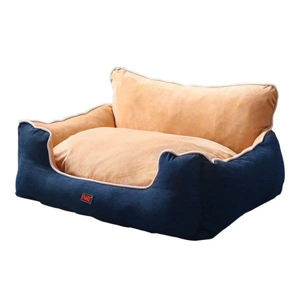 PaWz Pet Bed Dog Puppy Beds Cushion Pad Pads Soft Plush Cat Pillow Mat Blue XL Deals499