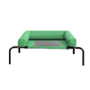 PaWz Pet Bed Heavy Duty Frame Hammock Bolster Trampoline Dog Puppy Mesh S Green Deals499