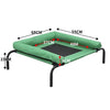 PaWz Pet Bed Heavy Duty Frame Hammock Bolster Trampoline Dog Puppy Mesh S Green Deals499