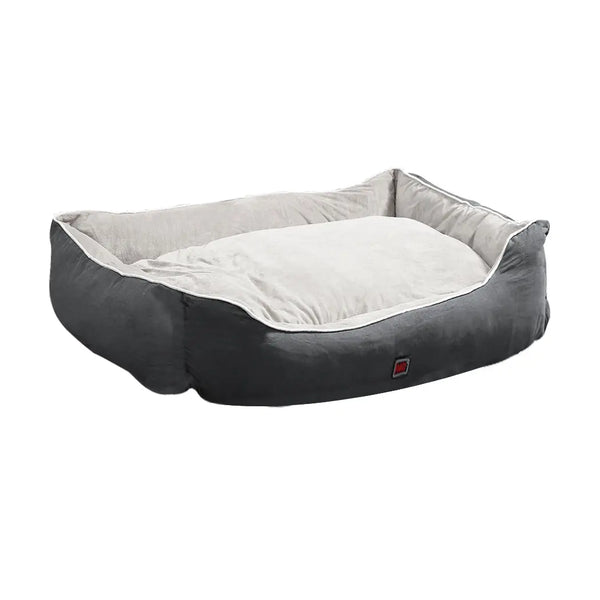 PaWz Pet Bed Mattress Dog Cat Pad Mat Puppy Cushion Soft Warm Washable L Grey Deals499