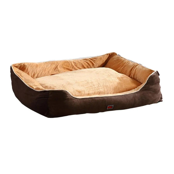 PaWz Pet Bed Mattress Dog Cat Pad Mat Puppy Cushion Soft Warm Washable XL Brown Deals499