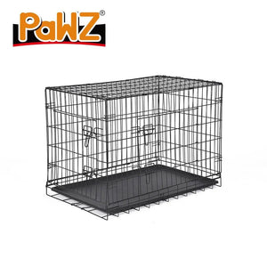 PaWz Pet Dog Cage Crate Kennel Portable Collapsible Puppy Metal Playpen 36" Deals499