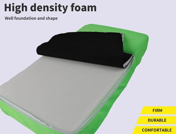 PaWz Pet Stairs Steps Ramp Portable Foldable Climbing Staircase Soft  Dog Green Deals499