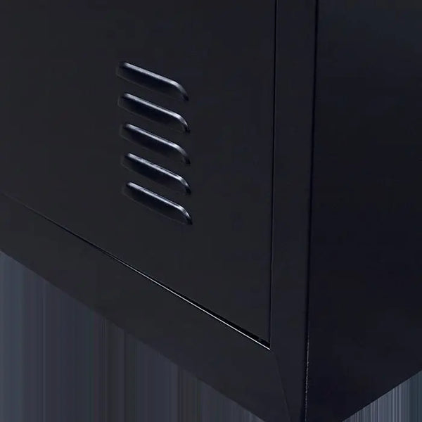 Padlock-operated lock 4 Door Locker for Office Gym Black Deals499