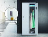 Padlock-operated lock One-Door Office Gym Shed Clothing Locker Cabinet Grey Deals499
