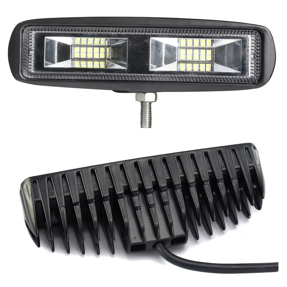 Pair 6inch 20w LED Work Driving Light Bar Ultra Flood Beam Lamp Reverse Offroad Deals499