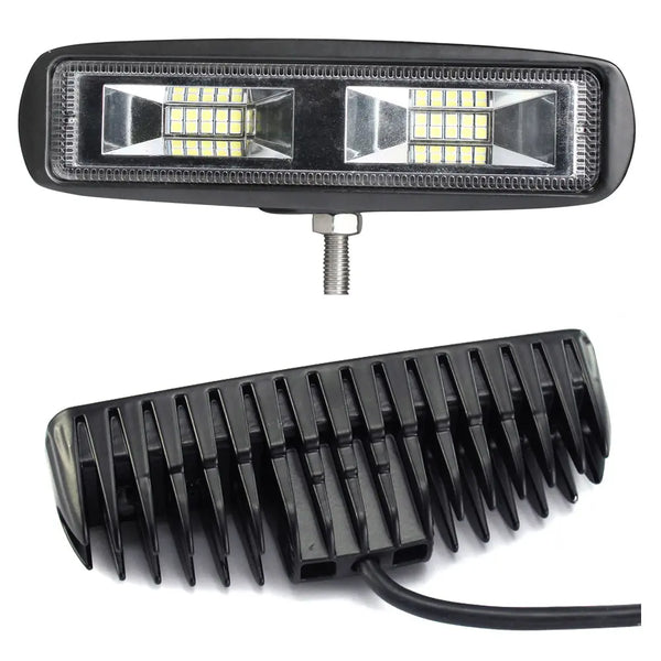 Pair 6inch 20w LED Work Driving Light Bar Ultra Flood Beam Lamp Reverse Offroad Deals499