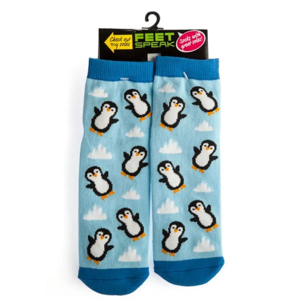 Penguin Feet Speak Socks from Deals499 at Deals499