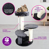 Pet Basic 3 Level Cat Scratching Tower &amp; Cosy Bed Scratch Climb 65 x 40cm Deals499
