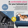Pet Basic Pet Sofa Bed Stylish Luxurious Sturdy Washable Fabric Blue 98cm Deals499