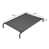 Pet Bed Dog Beds Bedding Sleeping Non-toxic Heavy Trampoline Grey L Deals499